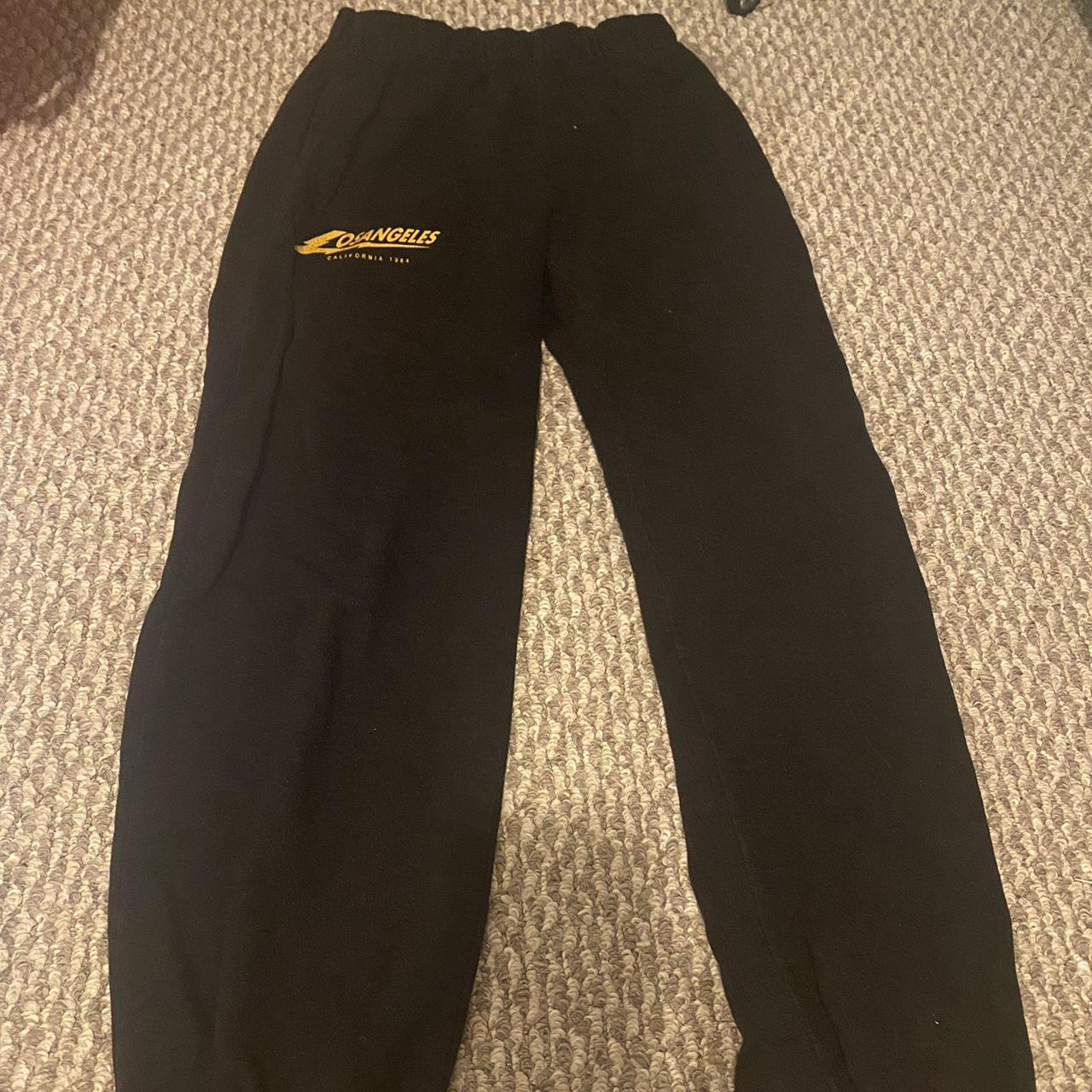 Brandy Melville One Size Sweatpants Black With Depop   P0 