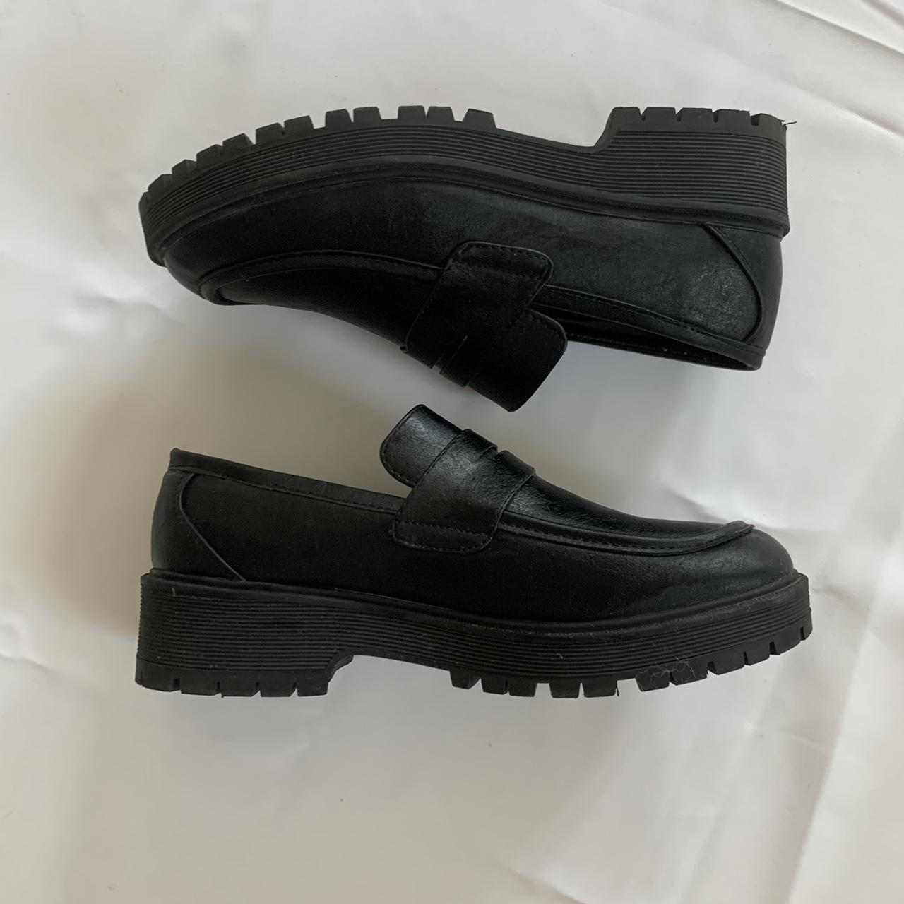 women's chunky loafers — got these just for... - Depop