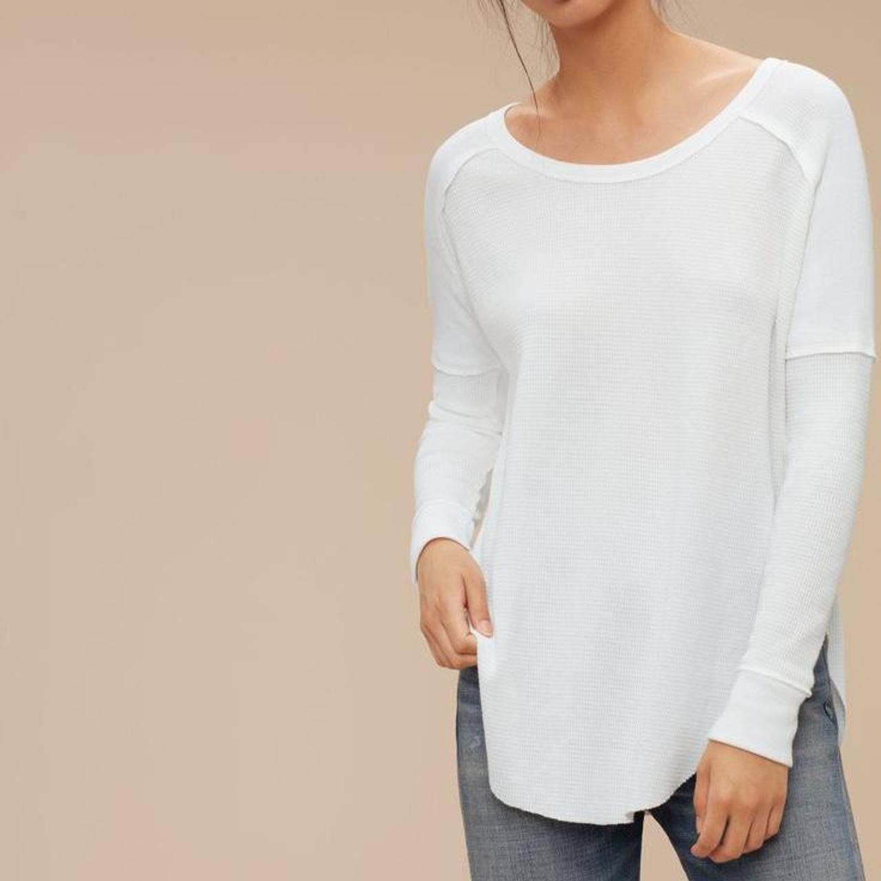 tna waffle knit long sleeve