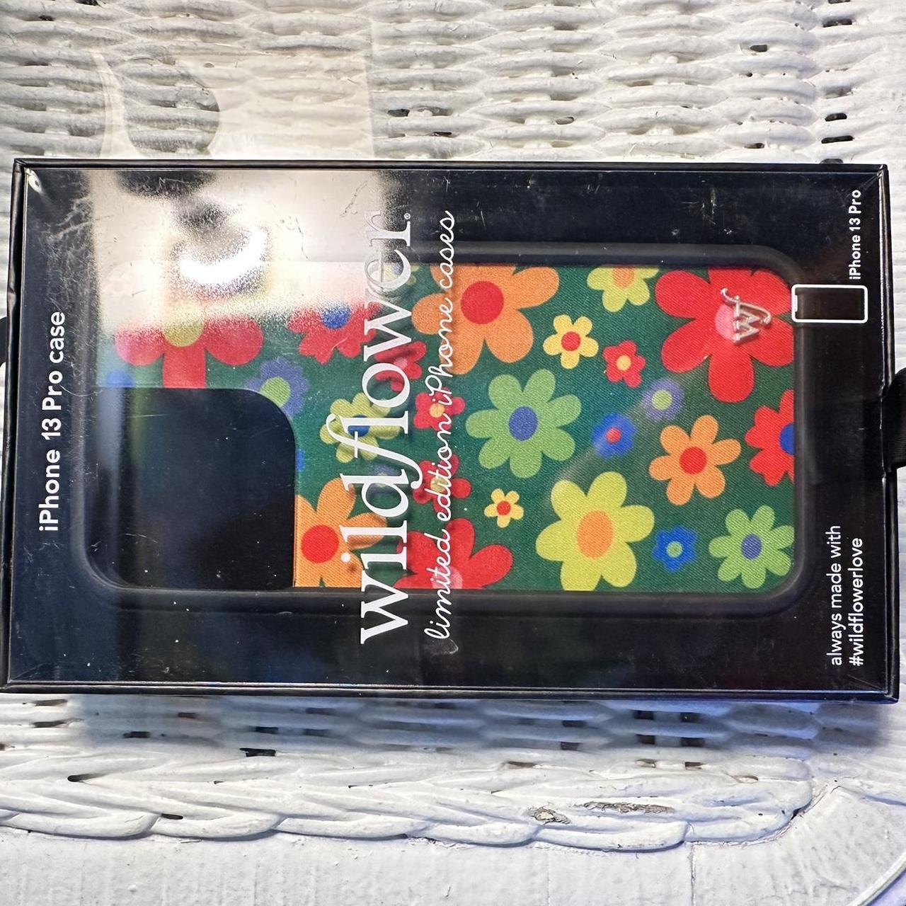 iPhone 13 Pro wildflower case Fall flowers green... Depop