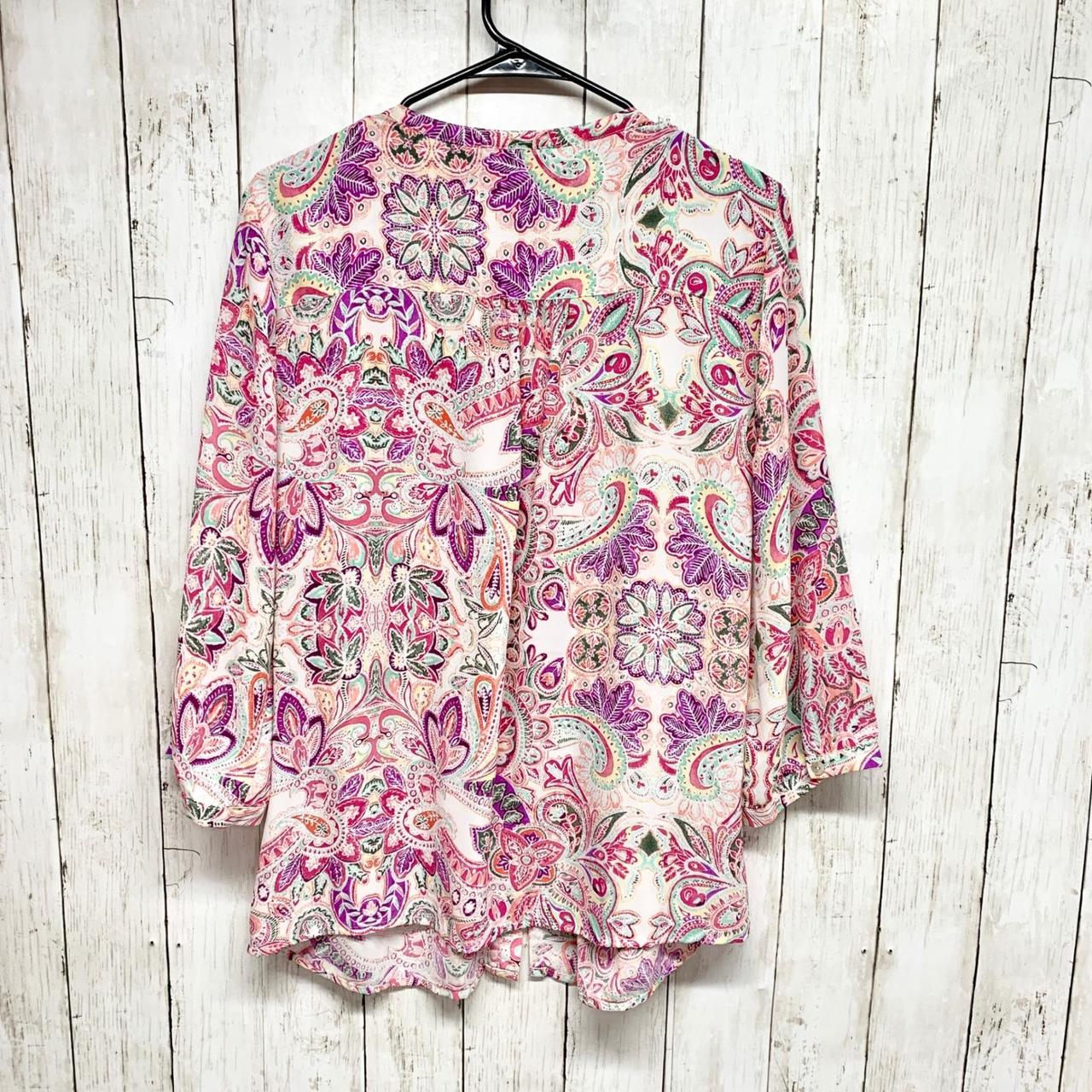 Notations Women's Blouse - Multi - L – Notations … - image 7