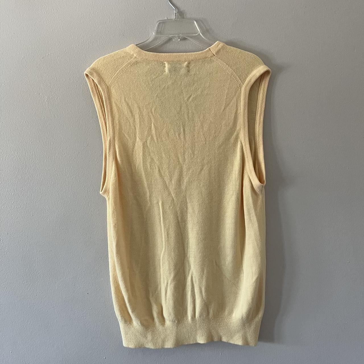 Christian Dior Women's Yellow Jumper | Depop