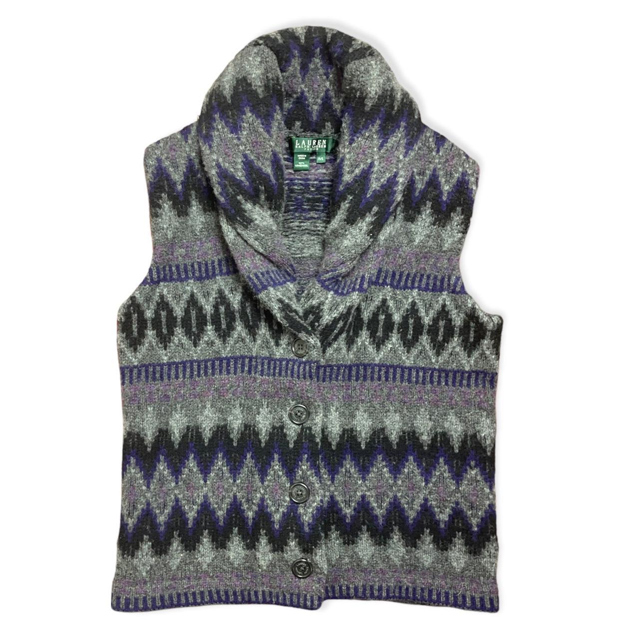 lauren ralph lauren knit turtleneck sweater - Depop