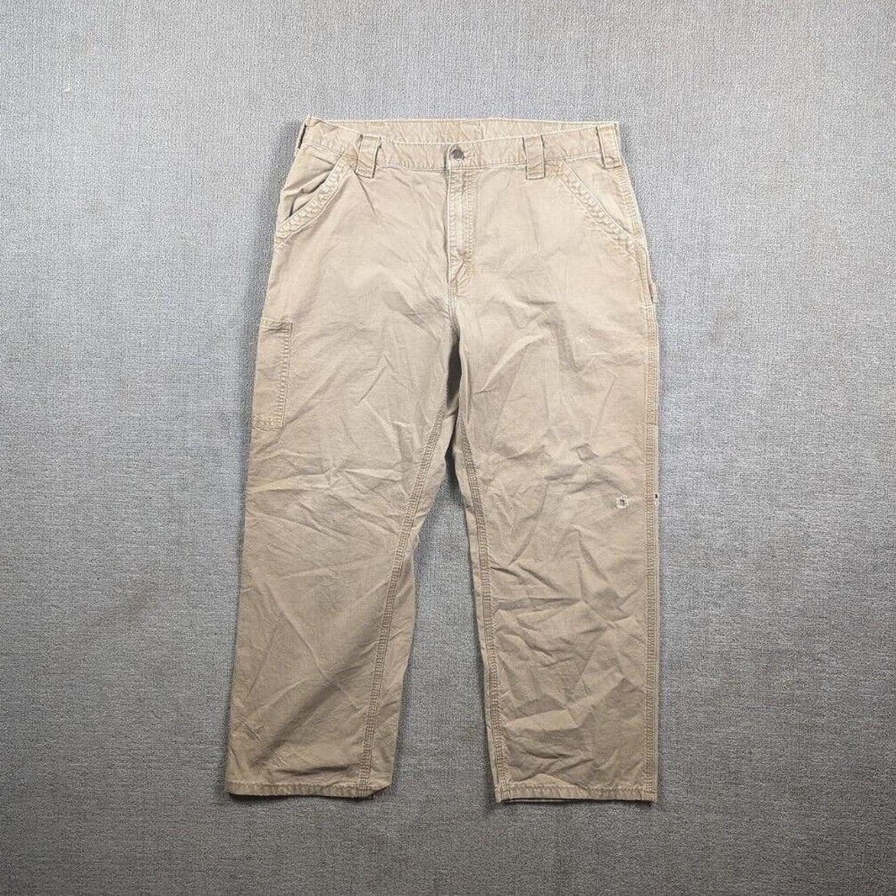 Carhartt Men's Brown Trousers | Depop