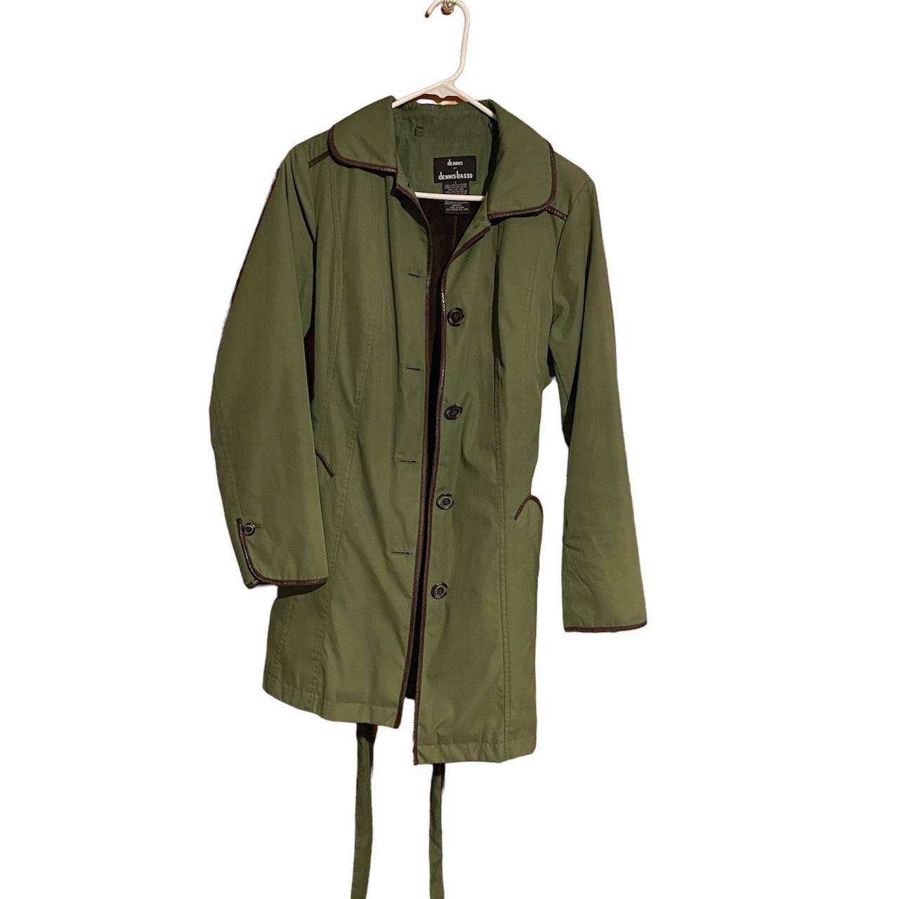 Dennis basso hot sale trench coat