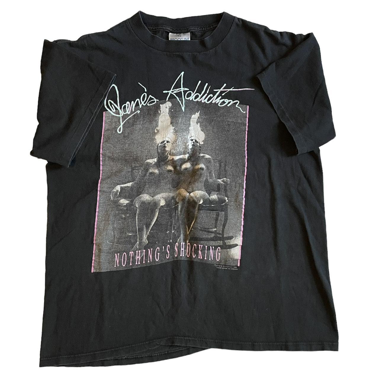 JANE´S ADDICTION NOTHING´S SHOCKING 1988 BROCKUM XL Tシャツ シングル-