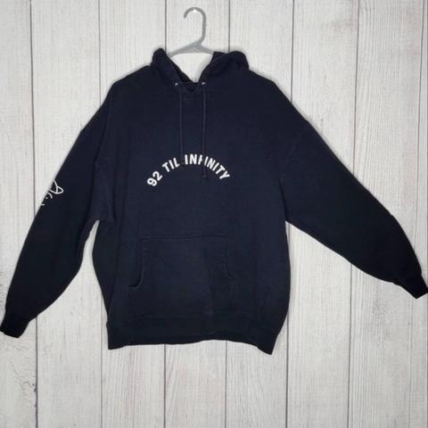 Mac Miller 92 Til Infinity Black Hoodie size Depop