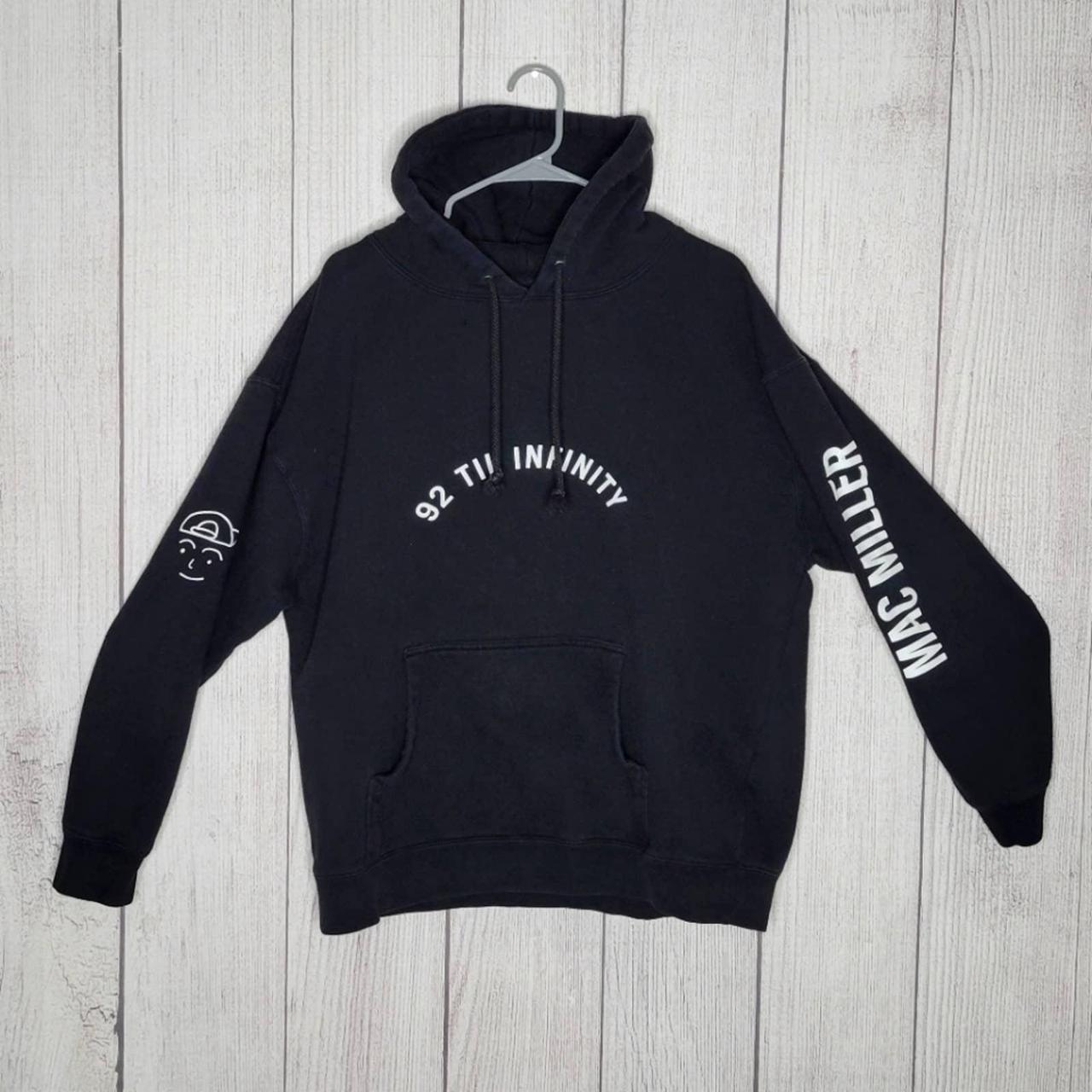 Mac Miller 92 Til Infinity Black Hoodie size Depop