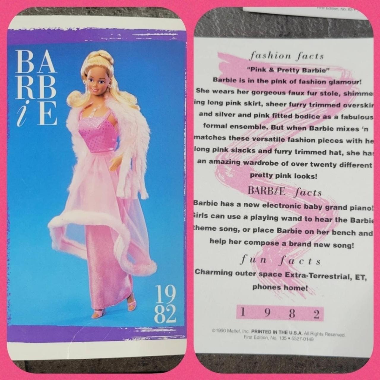 1990 barbie trading online cards value