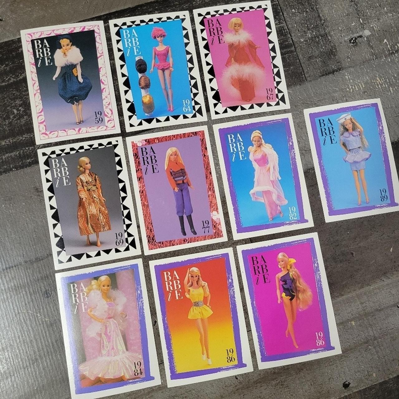 Vintage 1990 barbie trading card fashion | Depop
