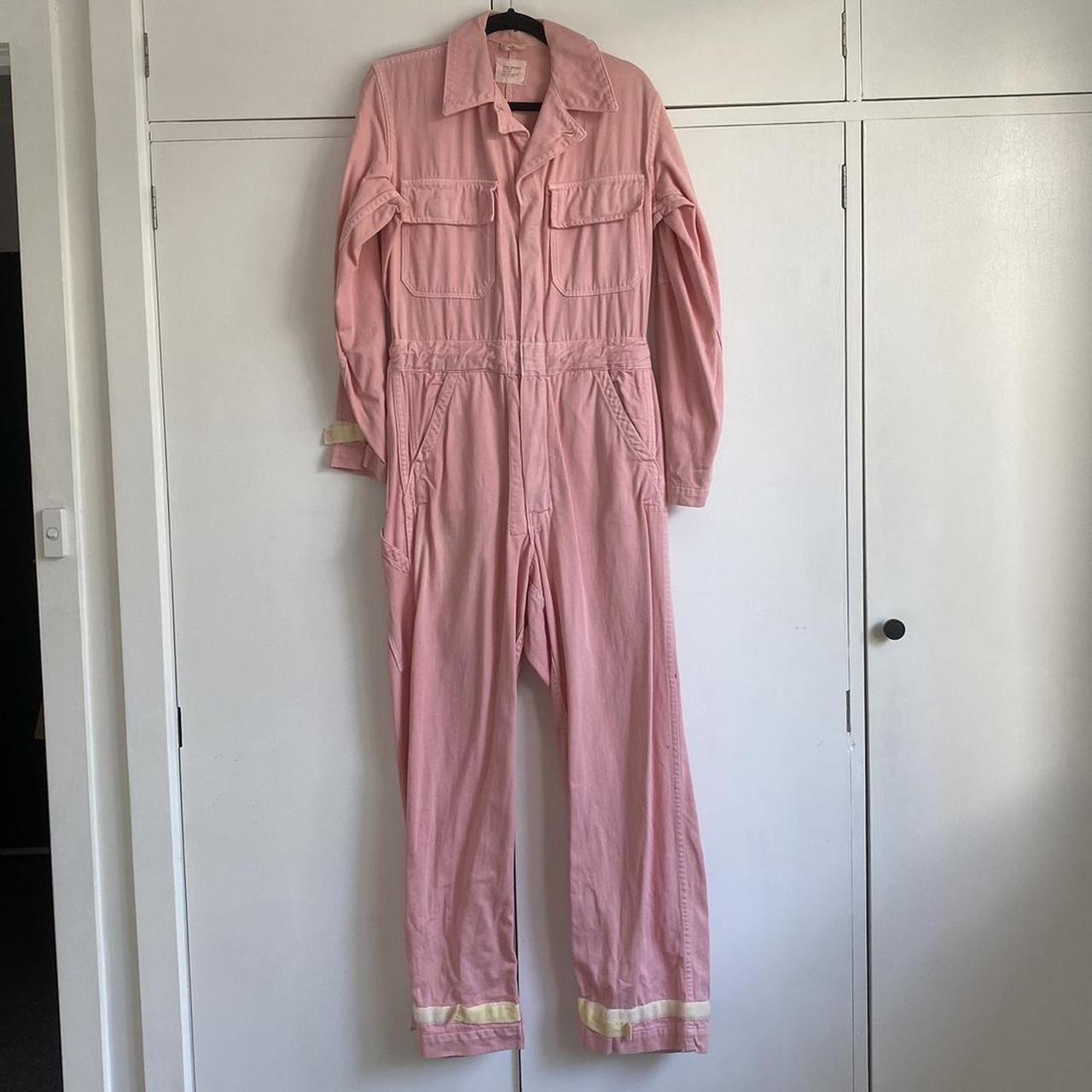 Pink cheap blush overalls