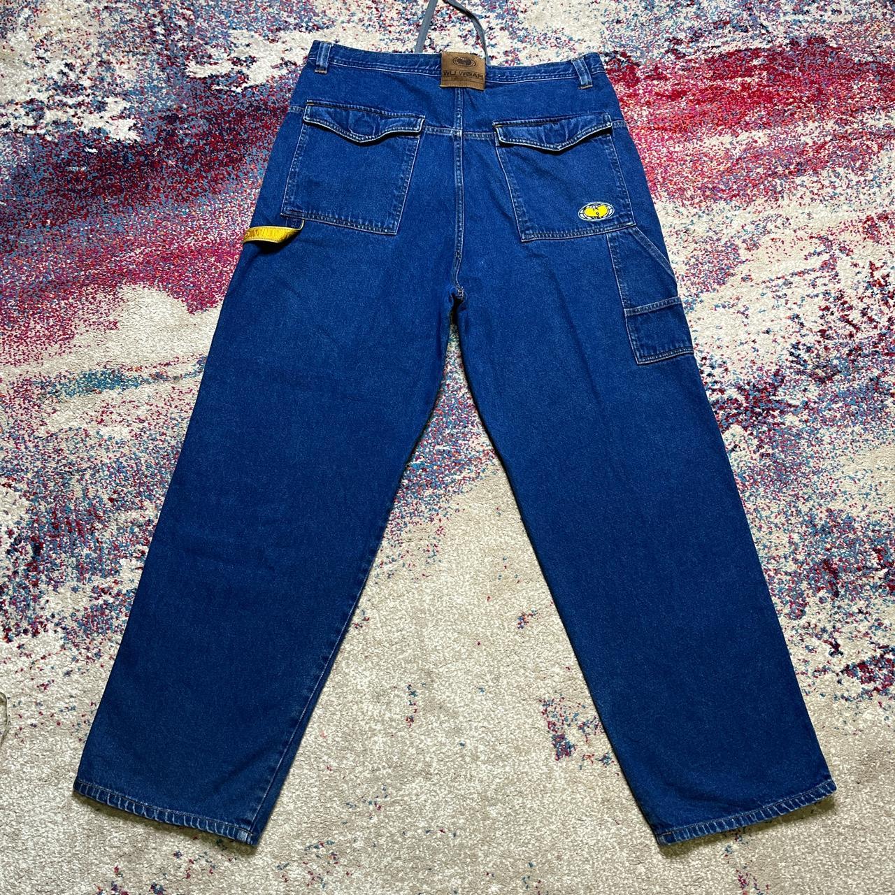 Wu Wear Men's Blue Jeans (2)