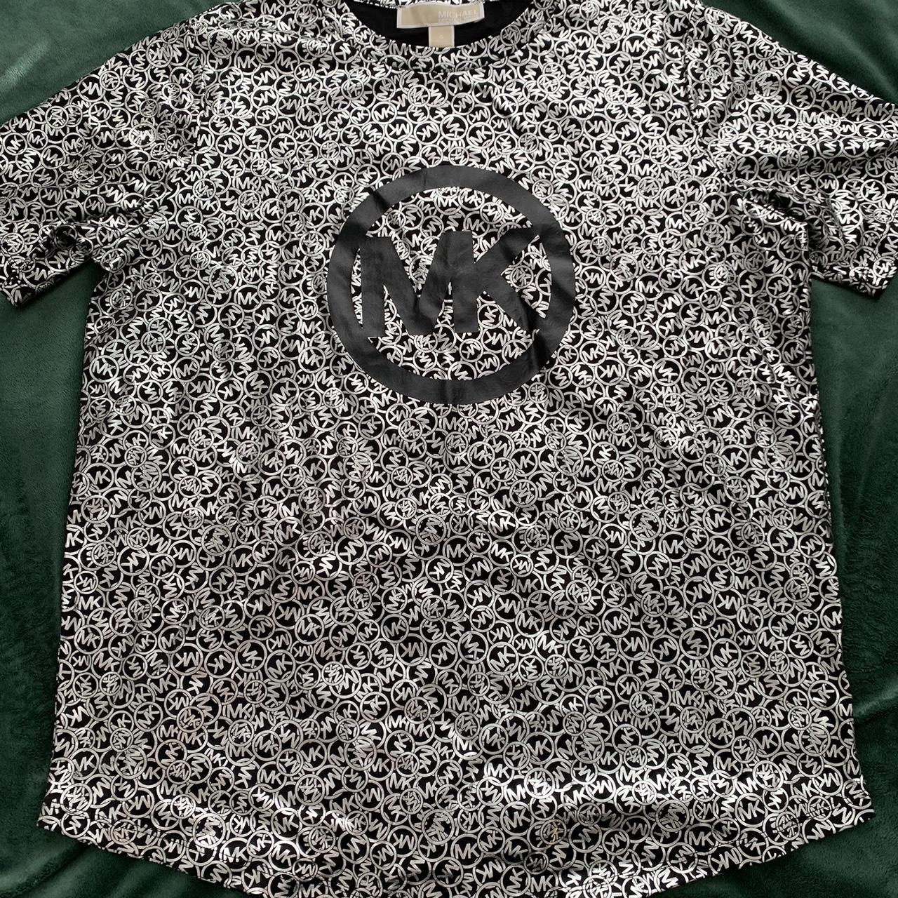 Michael kors t shirt silver online