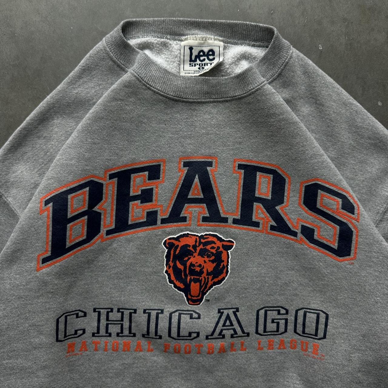 90s Chicago Bears vintage NFL Crewneck sweatshirt.  - Depop