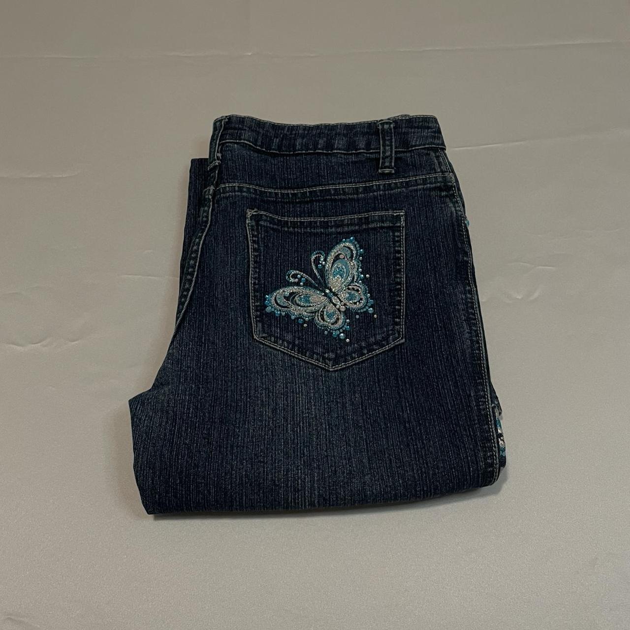 Canyon River Blues Women's Blue and Silver Jeans