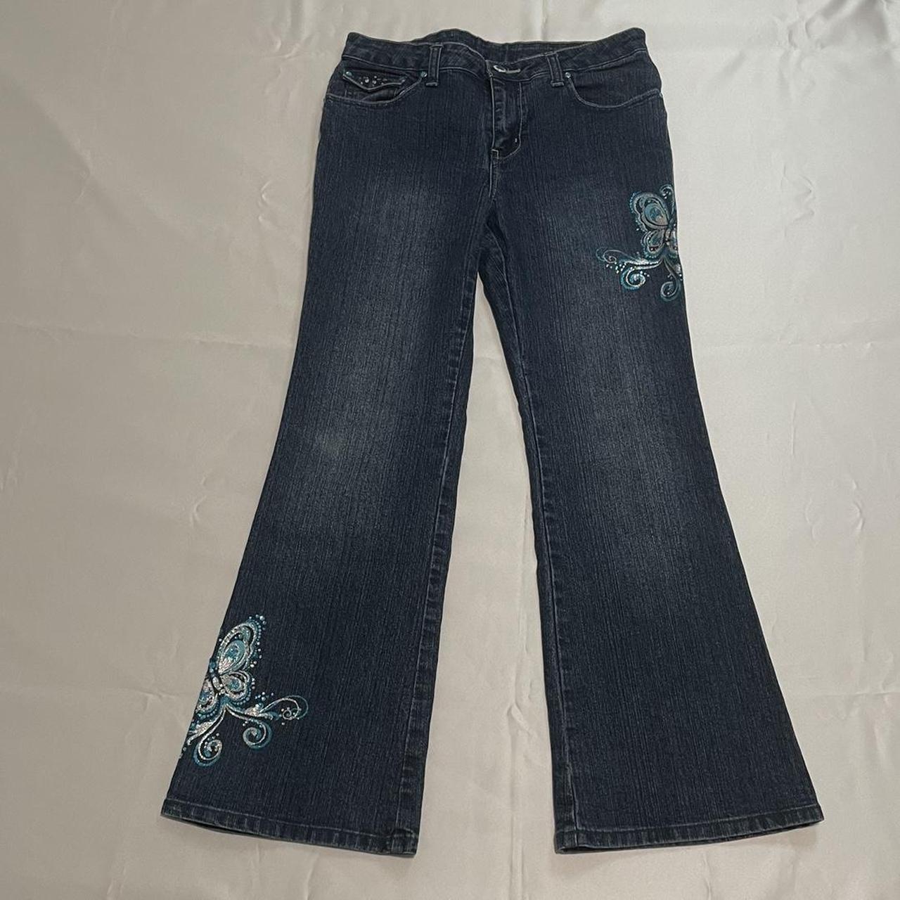 Canyon River Blues Women's Blue and Silver Jeans (2)