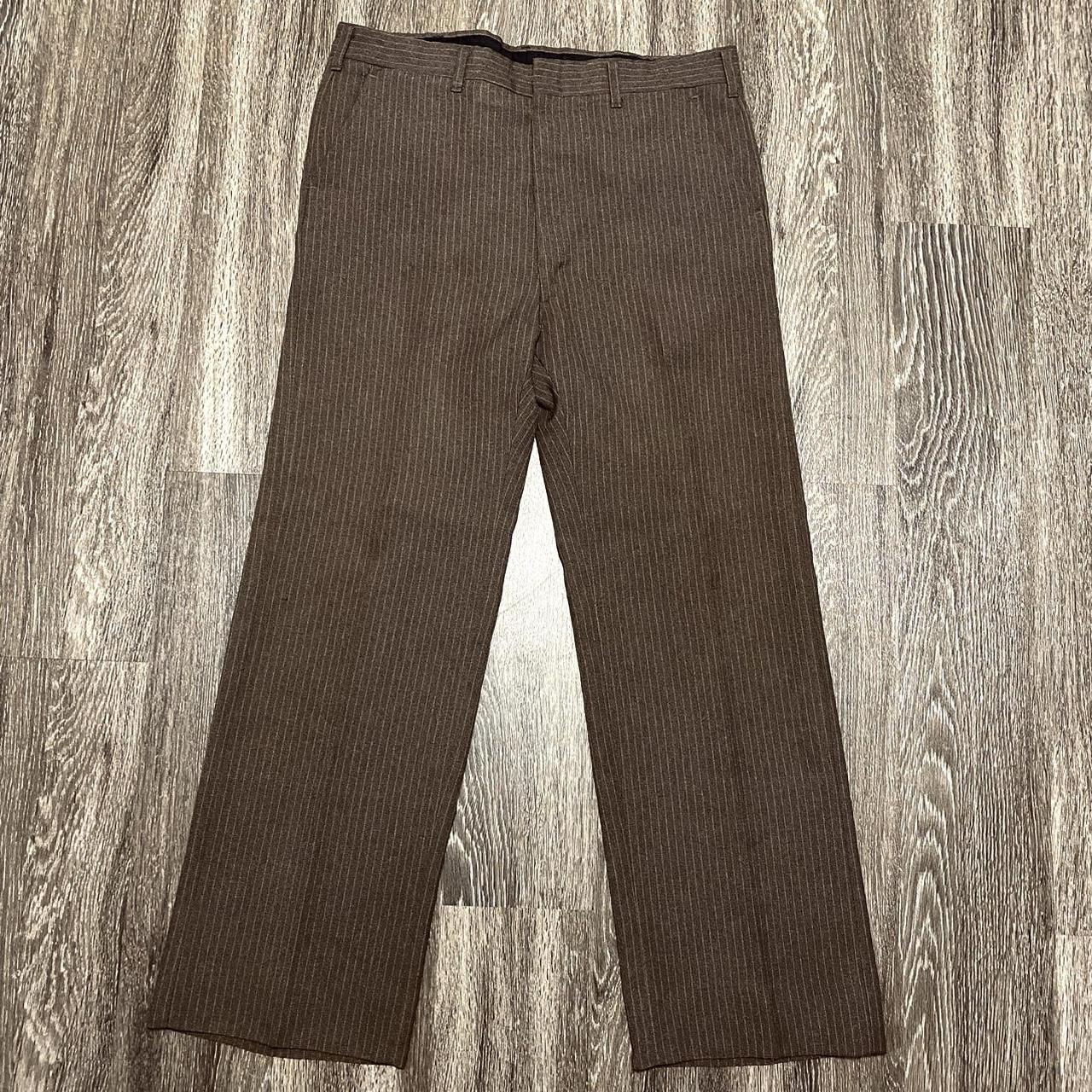 Haggar Men's Brown Trousers (2)