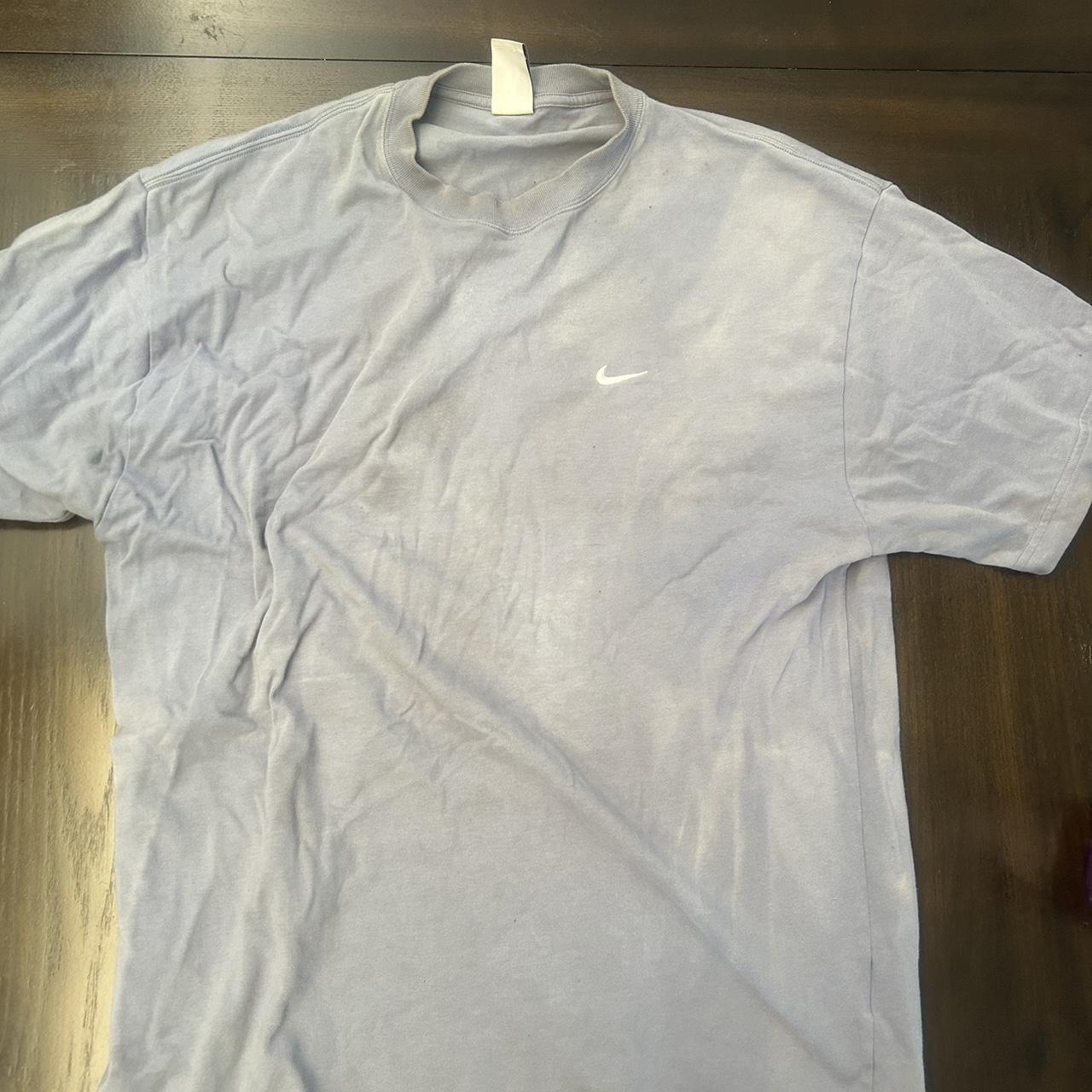 indigo nike shirt