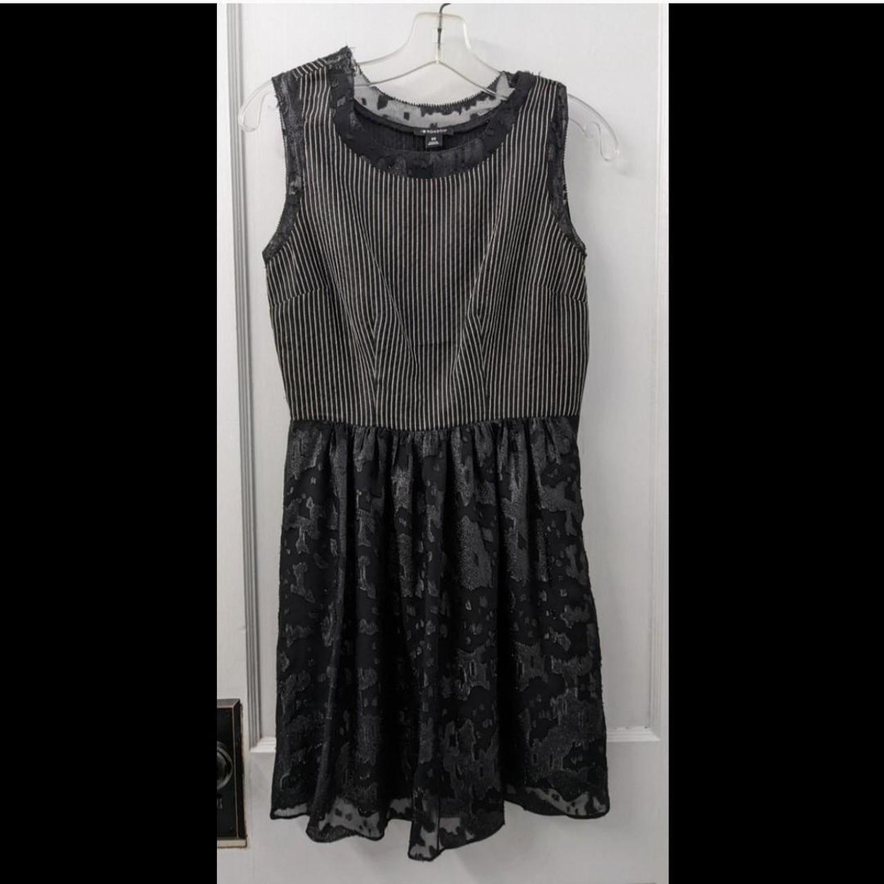 Chrome Hearts Women's Black and Grey Dress | Depop