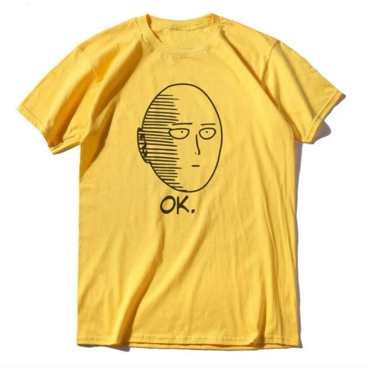 One Punch Man Saitama Shirt One Punch Man anime... - Depop