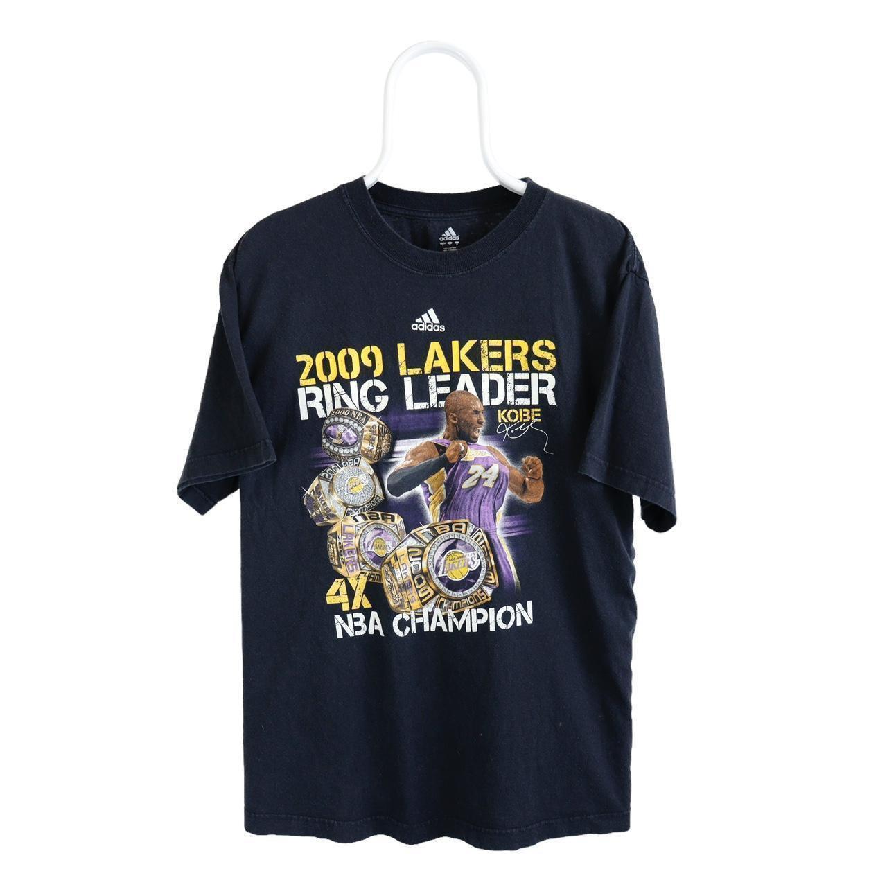 Adidas 2009 Lakers Ring Leader Kobe Bryant NBA Champion t-shirt by