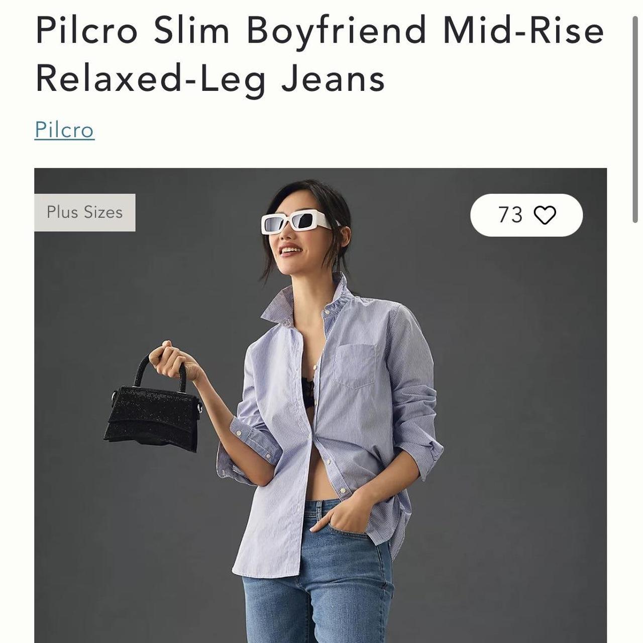 Anthropologie Pilcro Mid-Rise Slim purchases Boyfriend Jeans