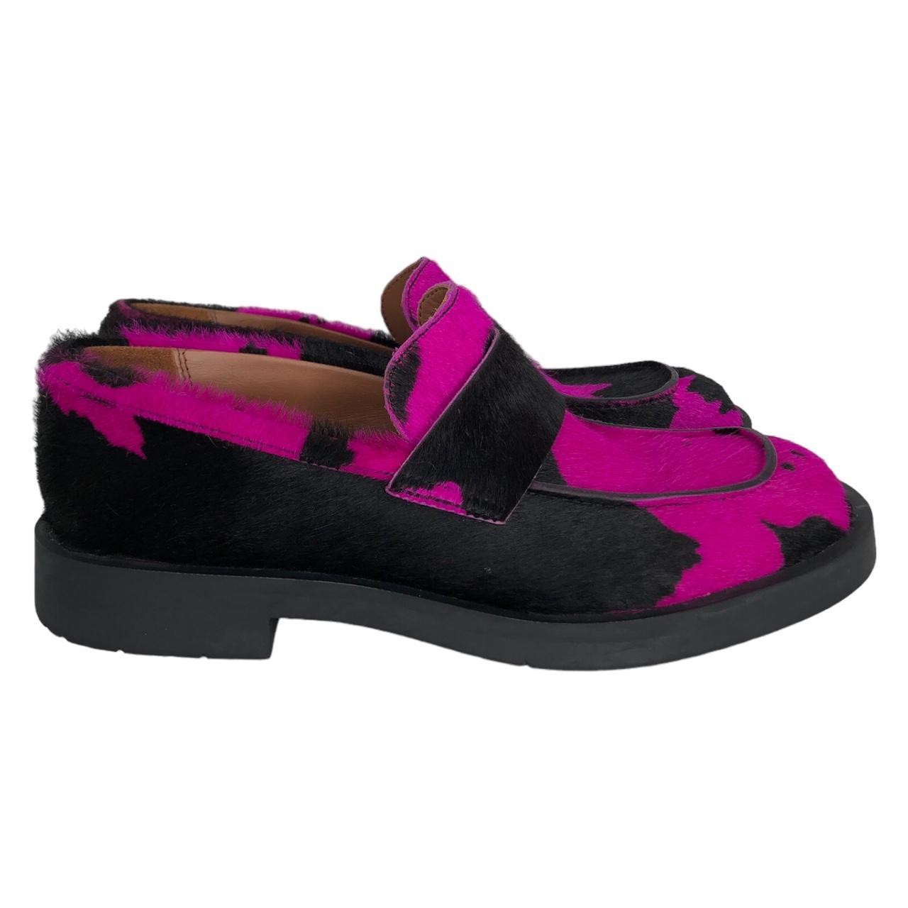 CamperLab Women's Pink and Black Loafers (3)