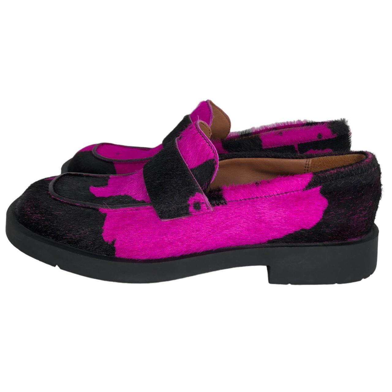 CamperLab Women's Pink and Black Loafers (4)