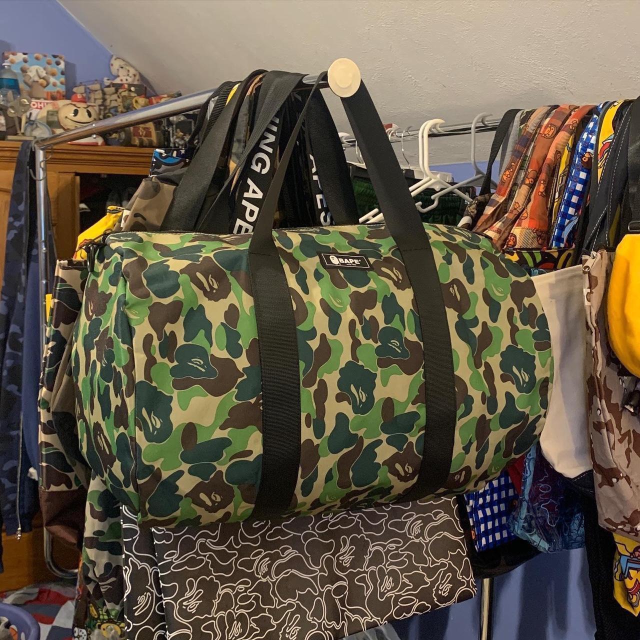 Bape 2020 Duffel Bag Bag only Good Condition Price... Depop