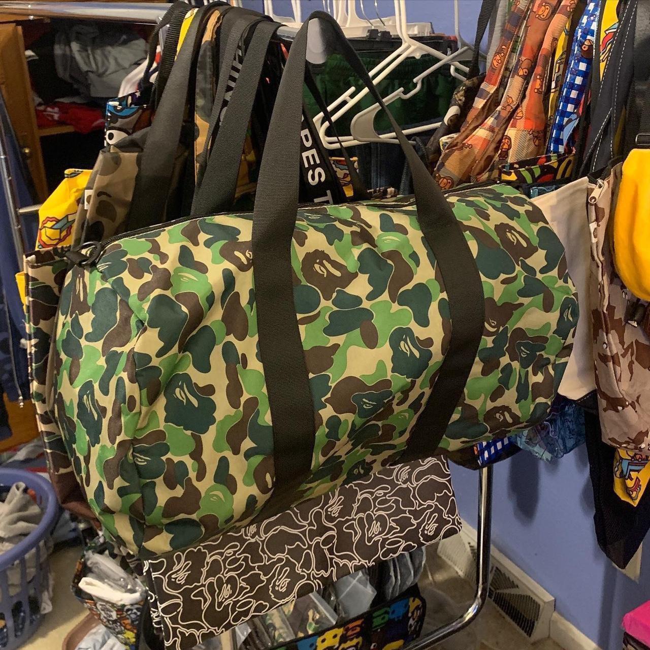 Bape 2020 Duffel Bag Bag only Good Condition Price... Depop