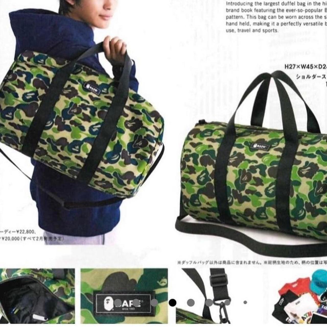 Bape 2020 Duffel Bag Bag only Good Condition Price... Depop