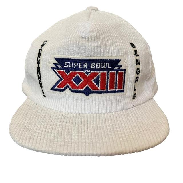 Vintage 1988 Super Bowl XXIII Srapback Corduroy Hat - San Francisco 49ers  Cincinnati Bengals