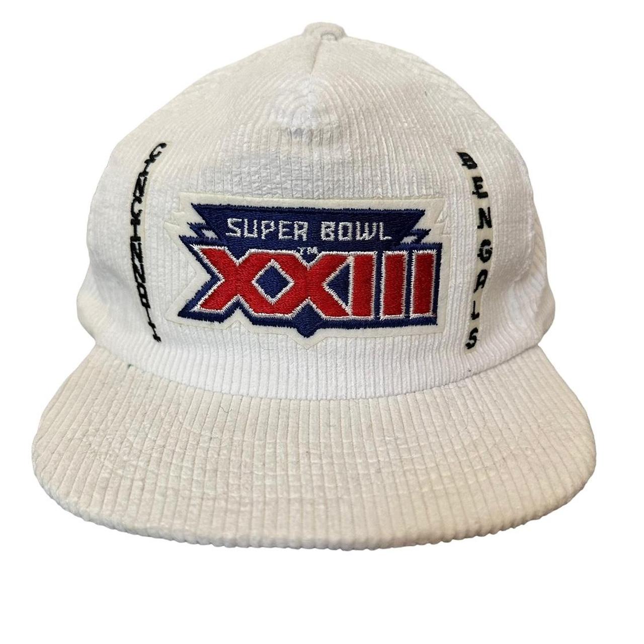 Vintage 1988 Super Bowl XXIII Srapback Corduroy Hat - San