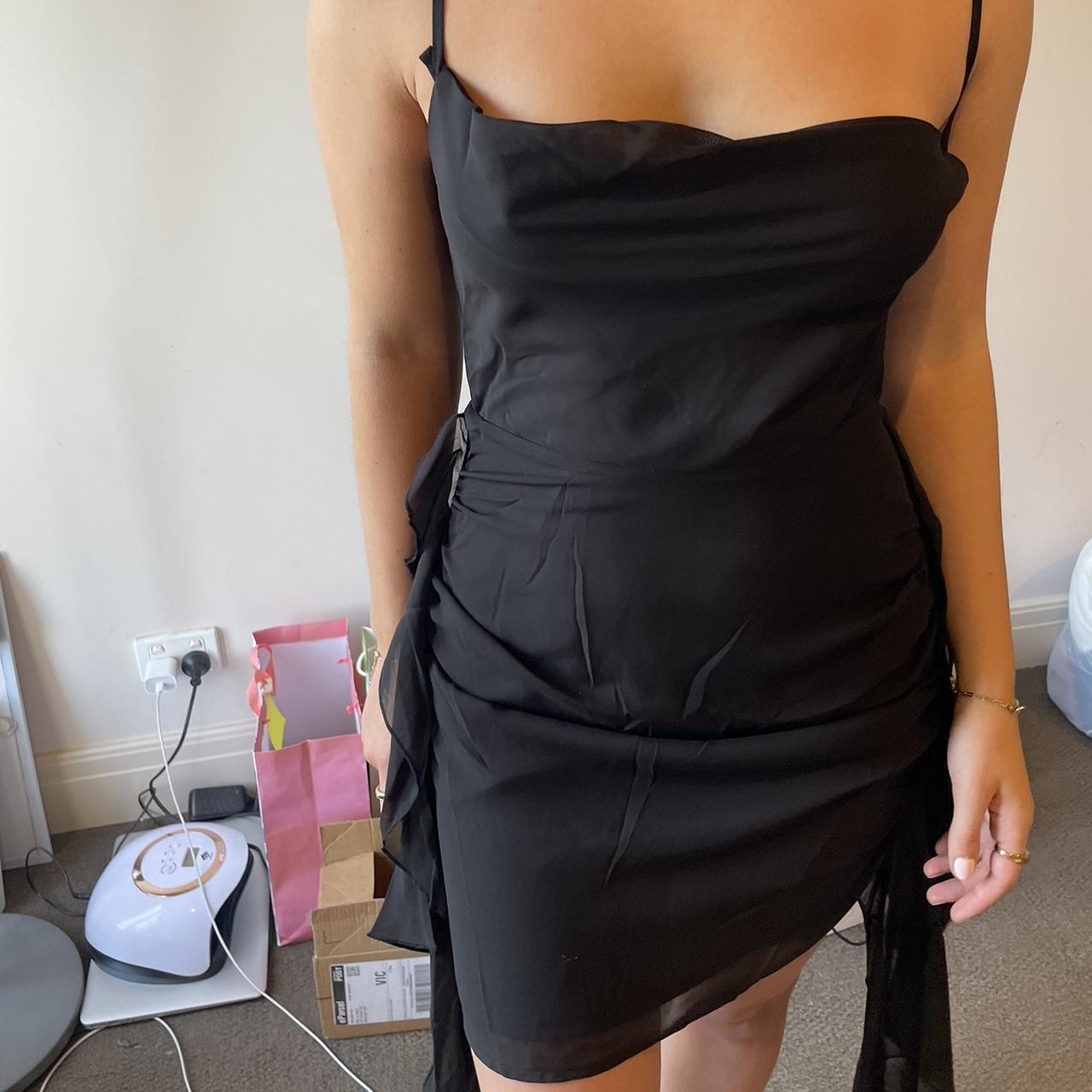 Black mini dress GRETA MINI DRESS BLACK MORE TO... - Depop