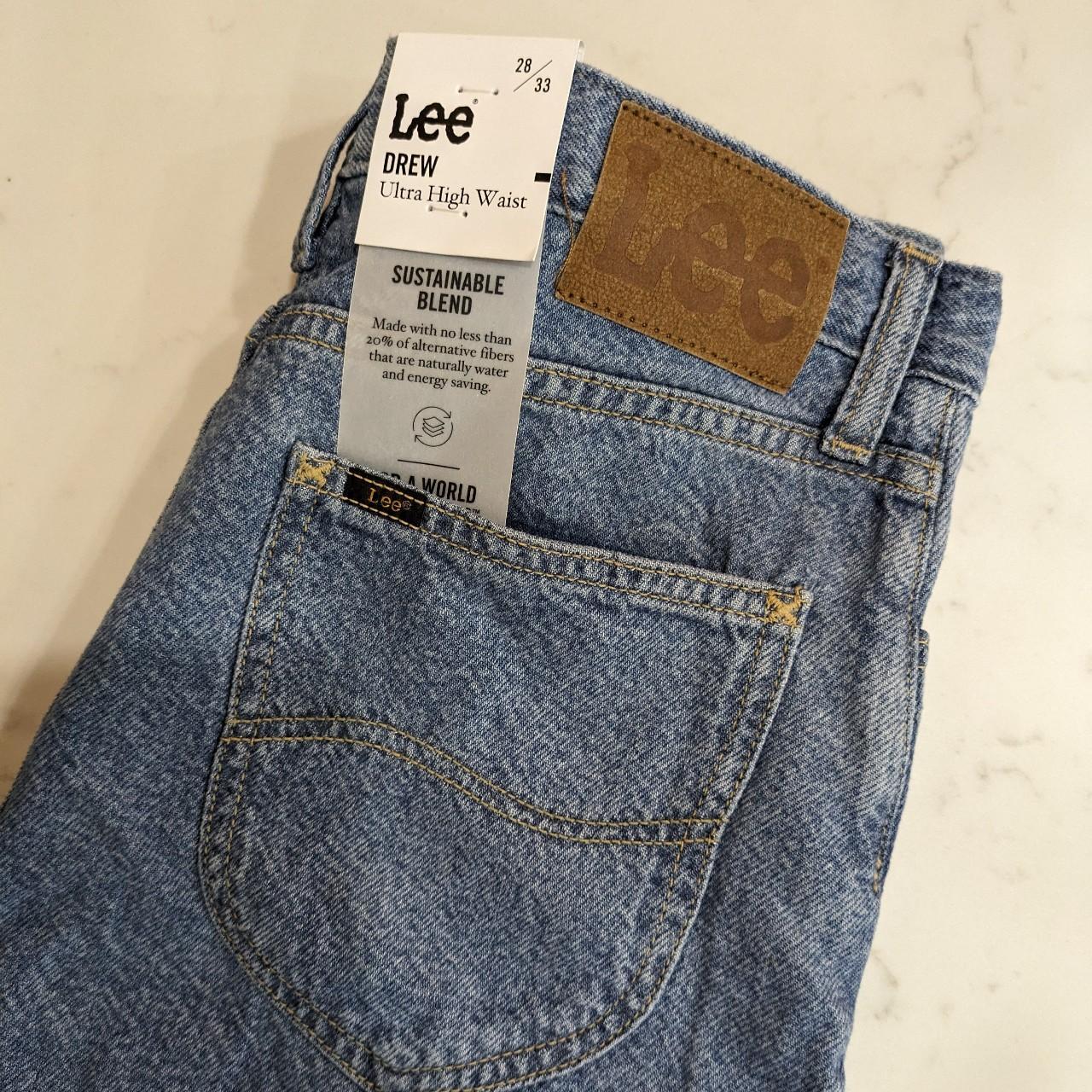 Bnwt Lee Womens Ultra High Waist Drew Jeans W Depop