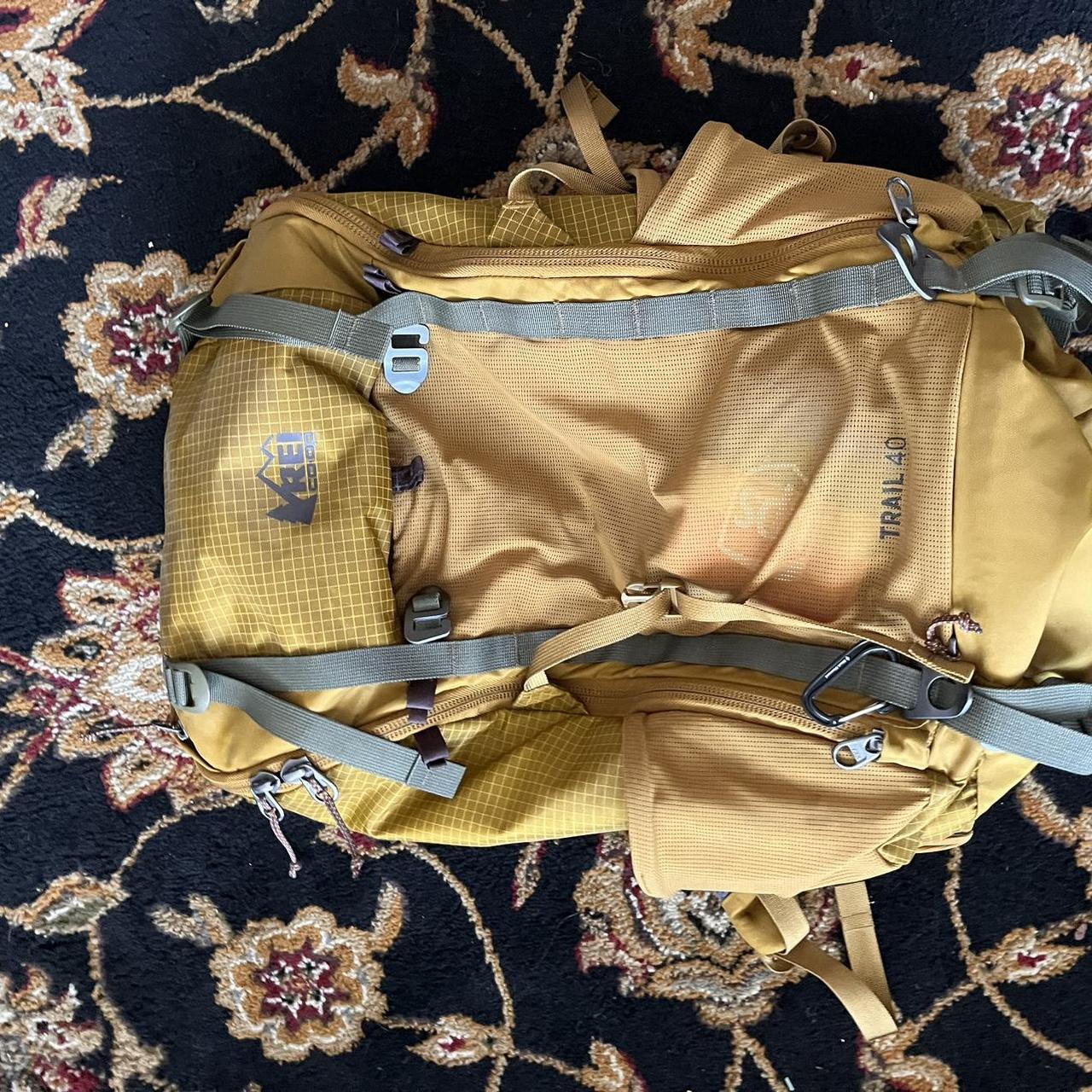 REI Trail 40L backpack Rustic gold Durable! Owned... Depop