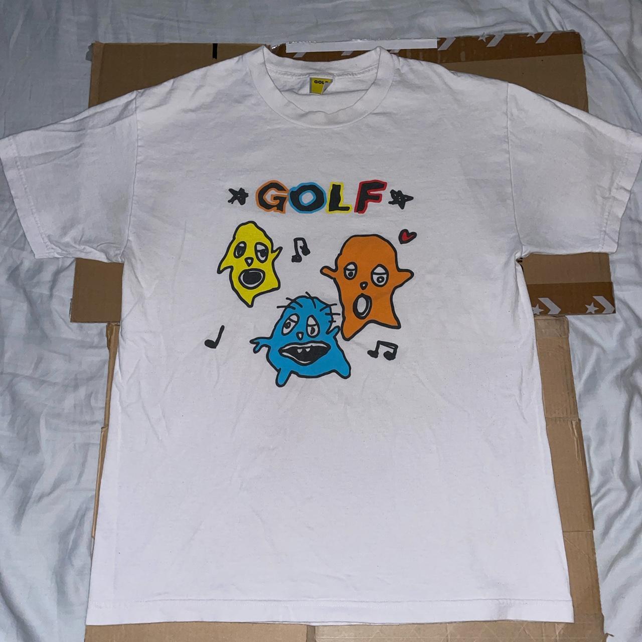 Golf Wang Men's White Tshirt Depop