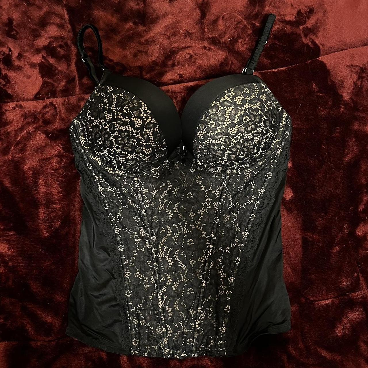 Y2K Victorias Secret corset bustier top. Features - Depop