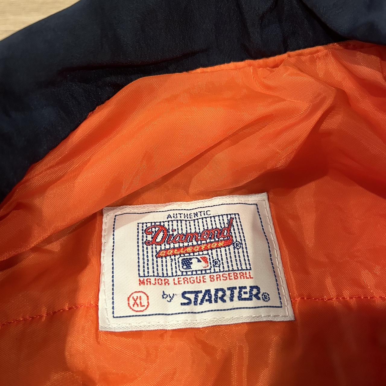 XL Detroit Tigers Starter Puffer Jacket #detroit - Depop