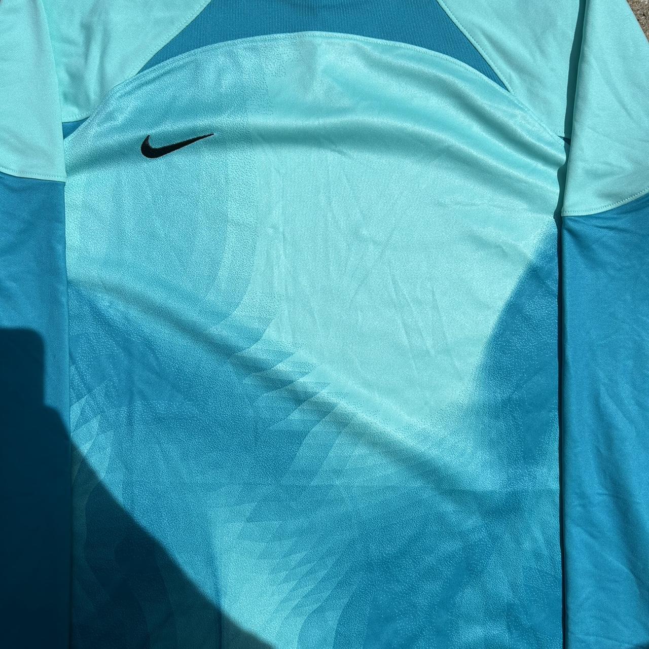 Nike Dri-Fit US Long Sleeve Gardien IV Soccer Jersey Men's L Aquamarine DH7977