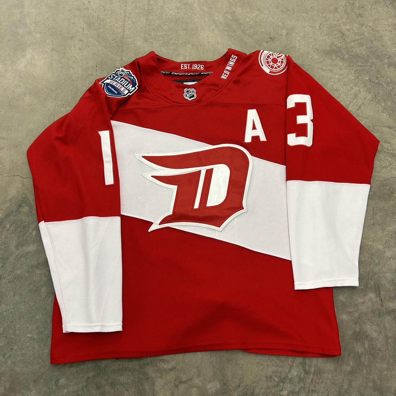 Vintage Y2K Reebok Detroit Red Wings Pavel Datsyuk Depop