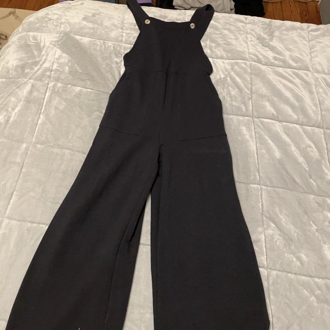 OYSHO Women's Navy Jumpsuit | Depop