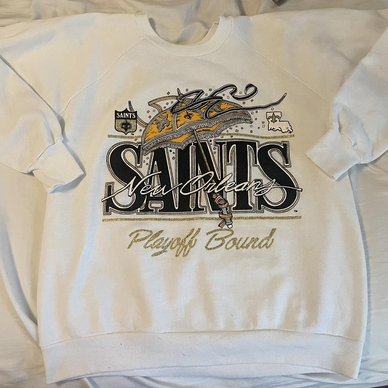 Pre-owned vintage Saints Crewneck Sweatshirt tag - Depop