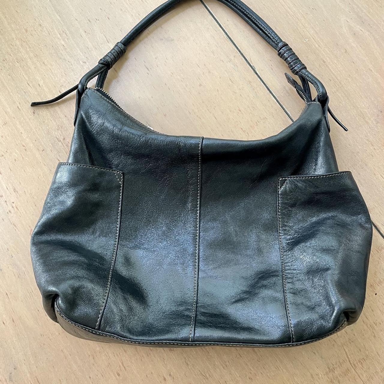 Prune brand Y2K leather shoulder bag 11.5 x 7.5”... Depop
