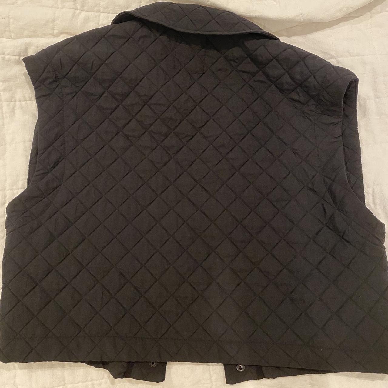 Zara quilted Vestcropped vest super cute great... Depop