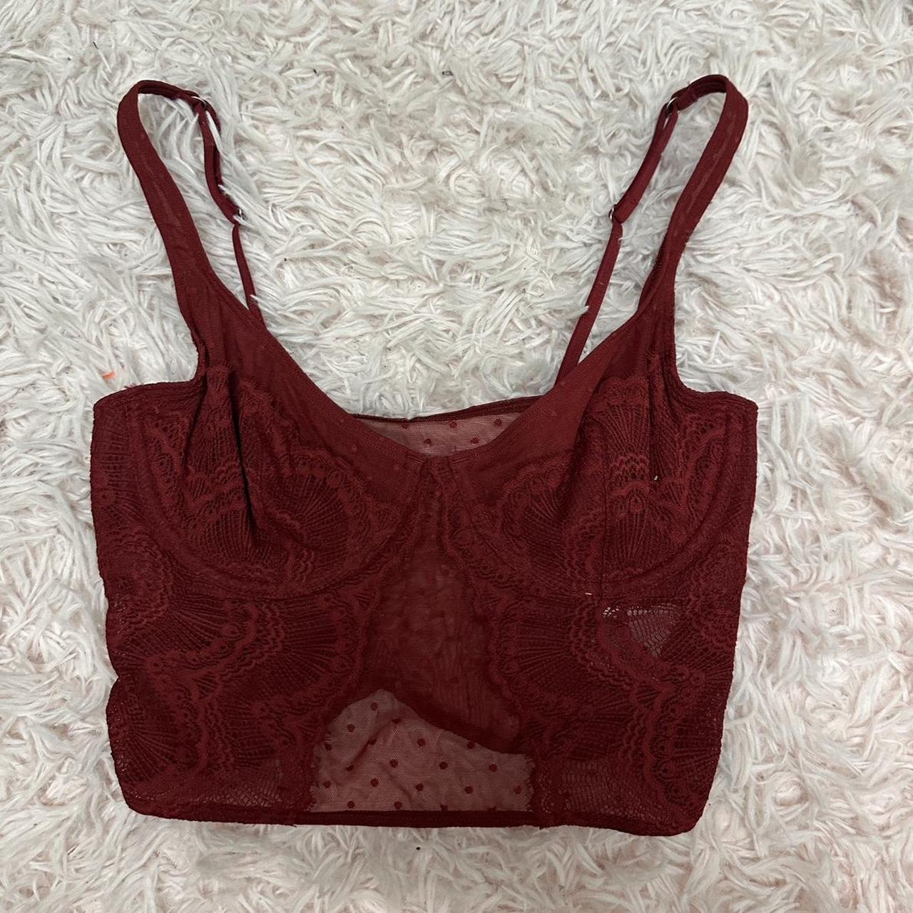 Gilly Hicks Cami XS NWT (never worn) Lace back - Depop