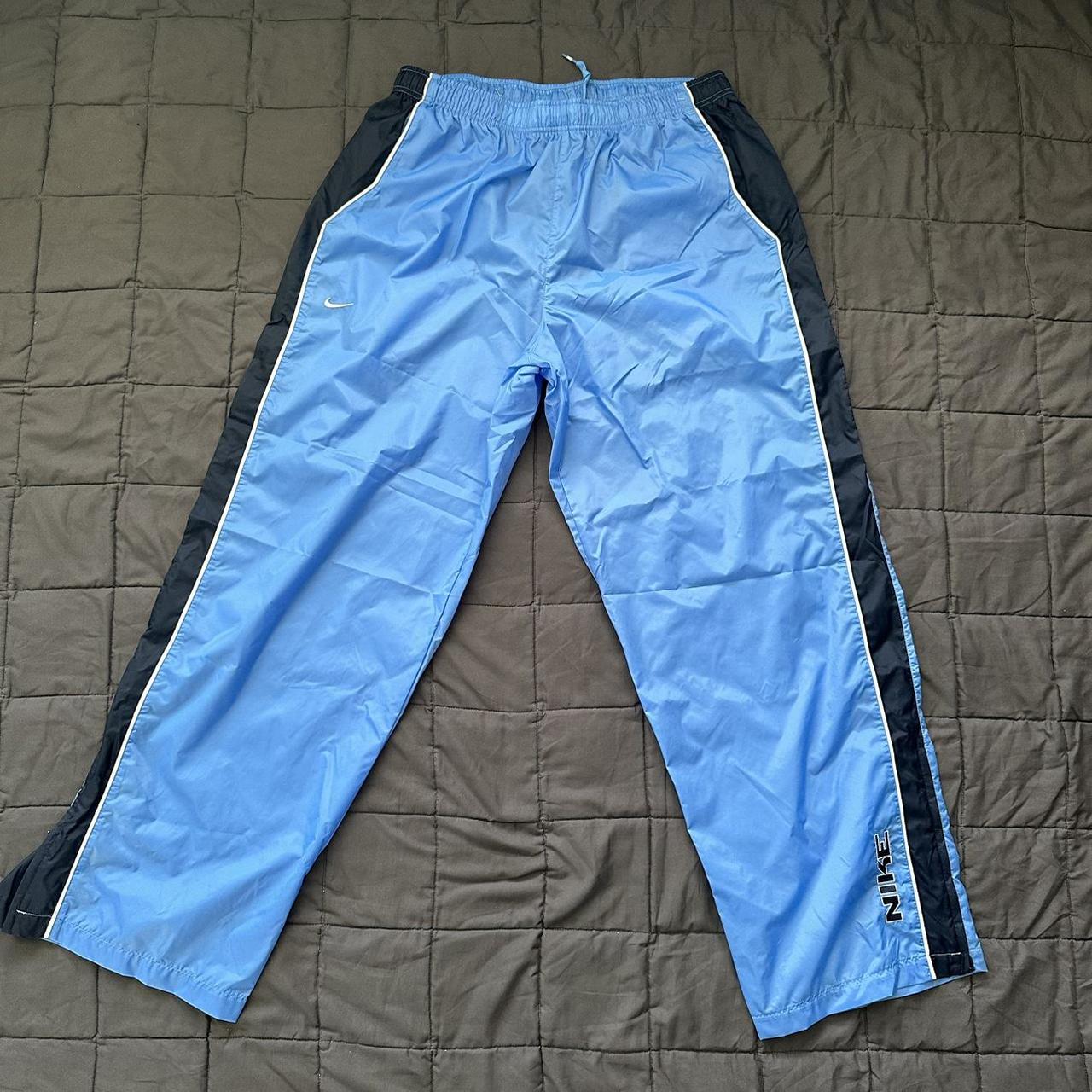 Nike Nylon Sweatpants nike nylonpants Depop