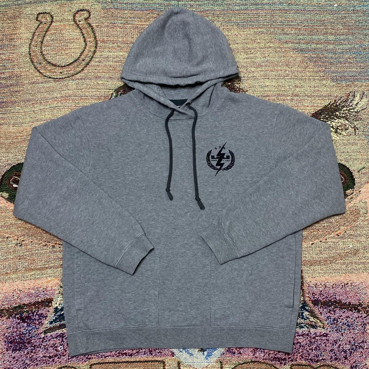 Essential Grey Denver Broncos Football Nike Hoodie - Depop