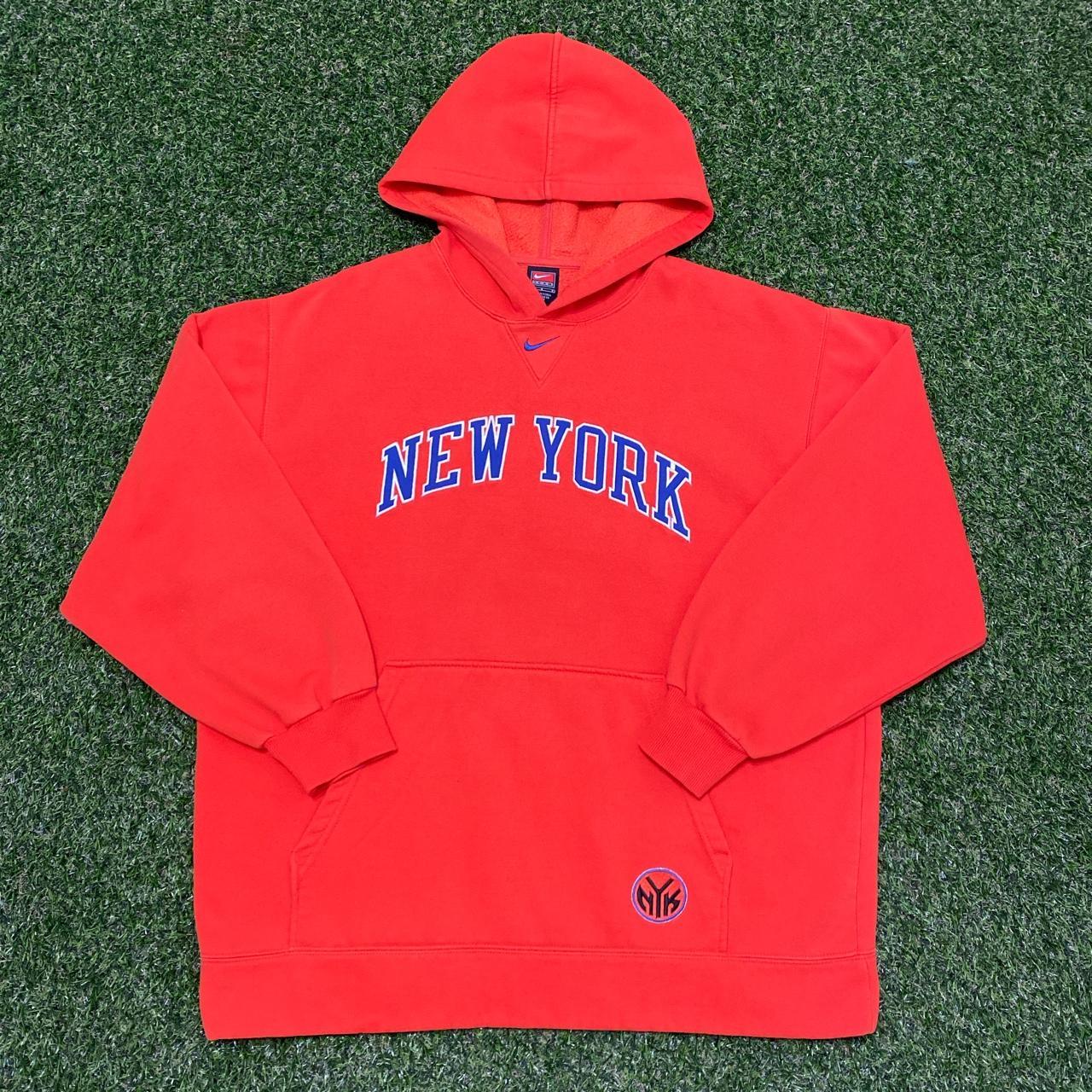 Vintage Nike Y2K New York Yankees Hoodie Sweatshirt