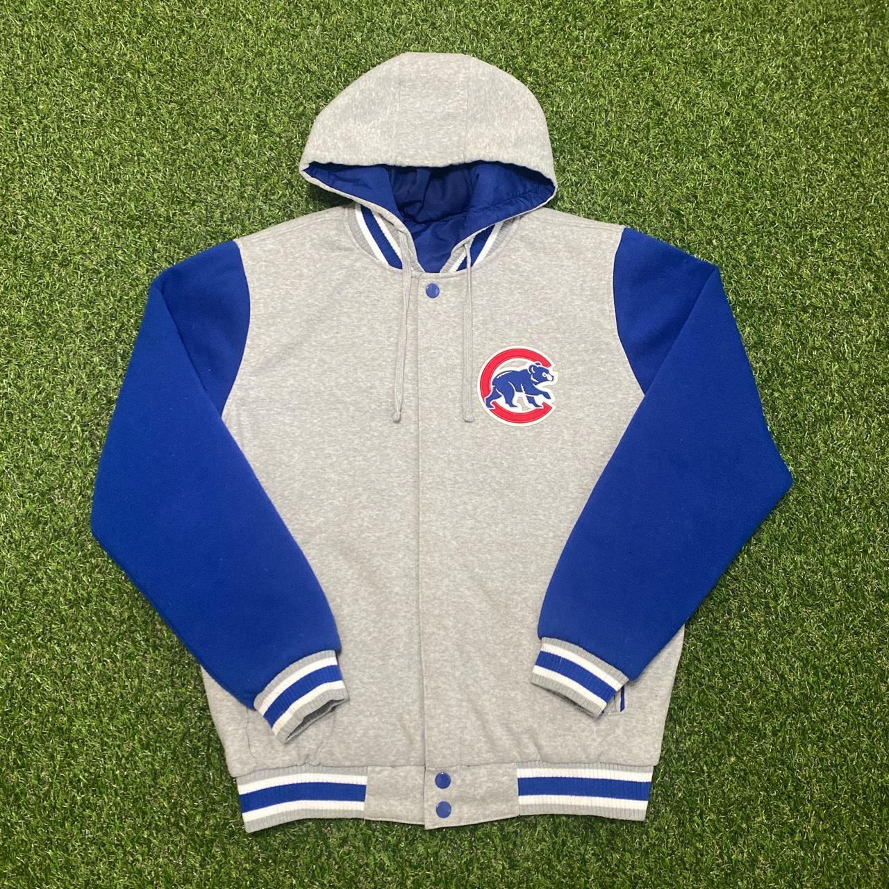 Chicago Cubs Full-Zip Jacket, Pullover Jacket, Cubs Varsity